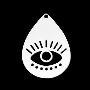 Teardrop Evil Eye | 5 count