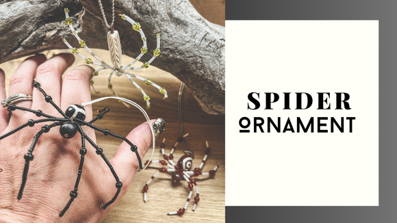 FRIDAY, AUGUST 22nd 5:00pm-8:00pm | Spider Ornament Class