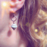 Czech Glass Earring | Bicone Drop