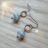 Czech Glass Earring | Bicone Drop